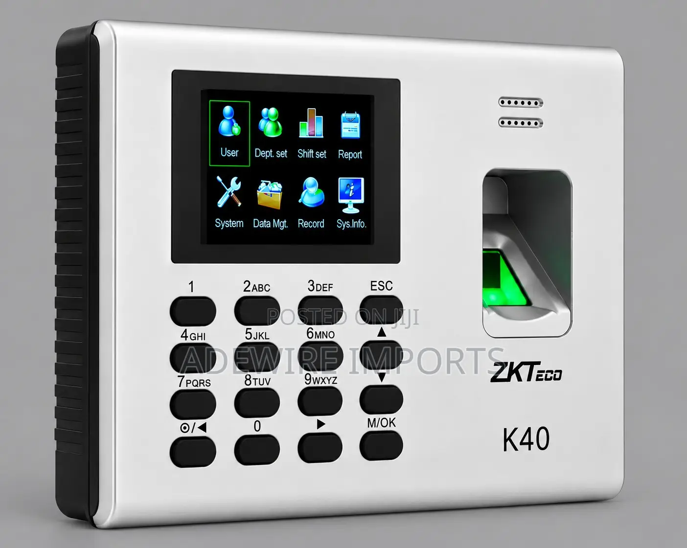 Zkteco K40 Biometric Fingerprint Time Attendance Terminal With Vat