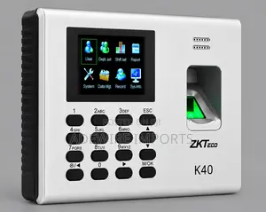 Zkteco K40 Biometric Fingerprint Time Attendance Terminal With Vat