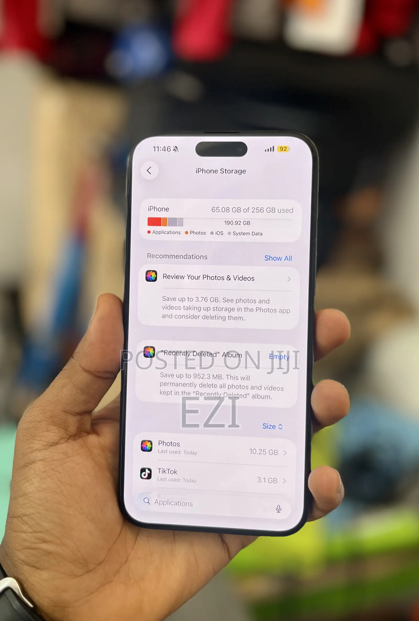 Apple iPhone 15 Pro Max 256 GB Black