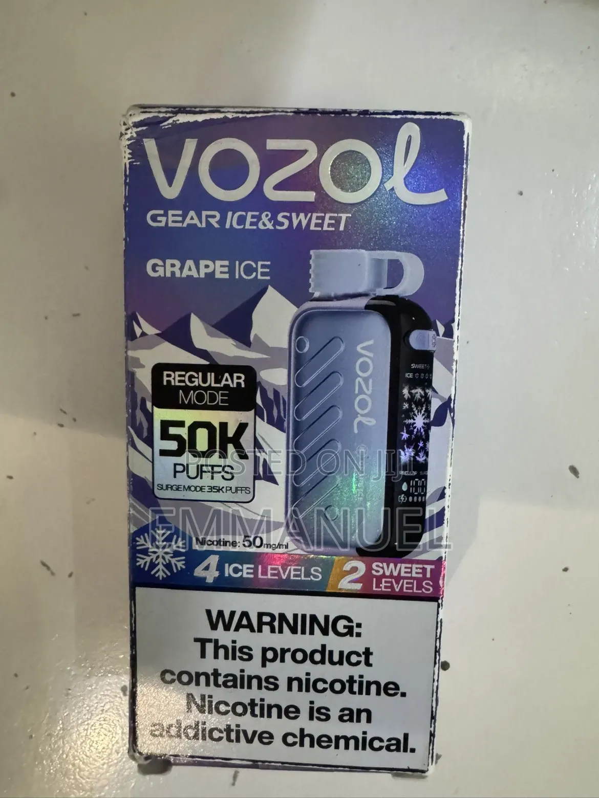 Grape Ice 50k Vape