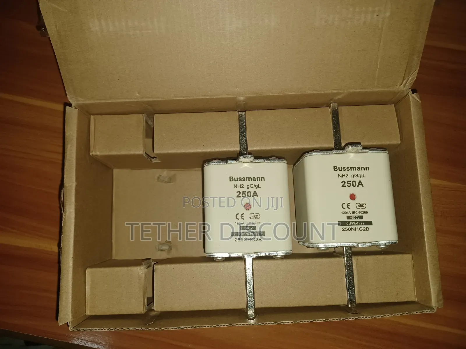 Original Eaton Bussmann NH2gGgL250A Low VoltageNH Fuses(Model250NHG2B