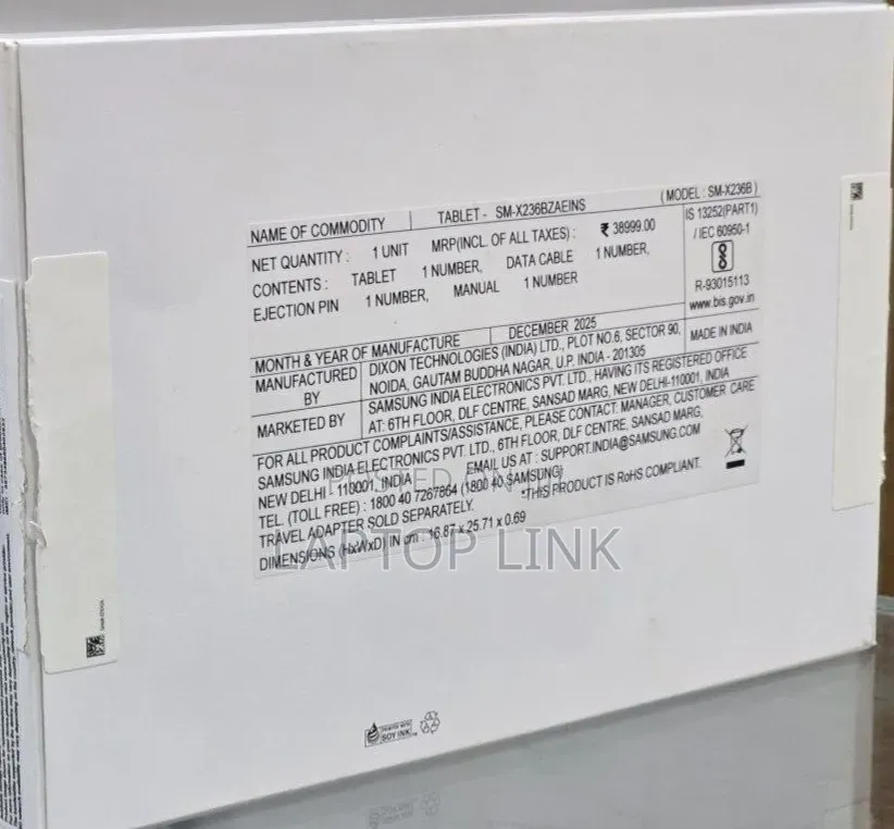 New Samsung Galaxy Tab A11+ 128 GB Black