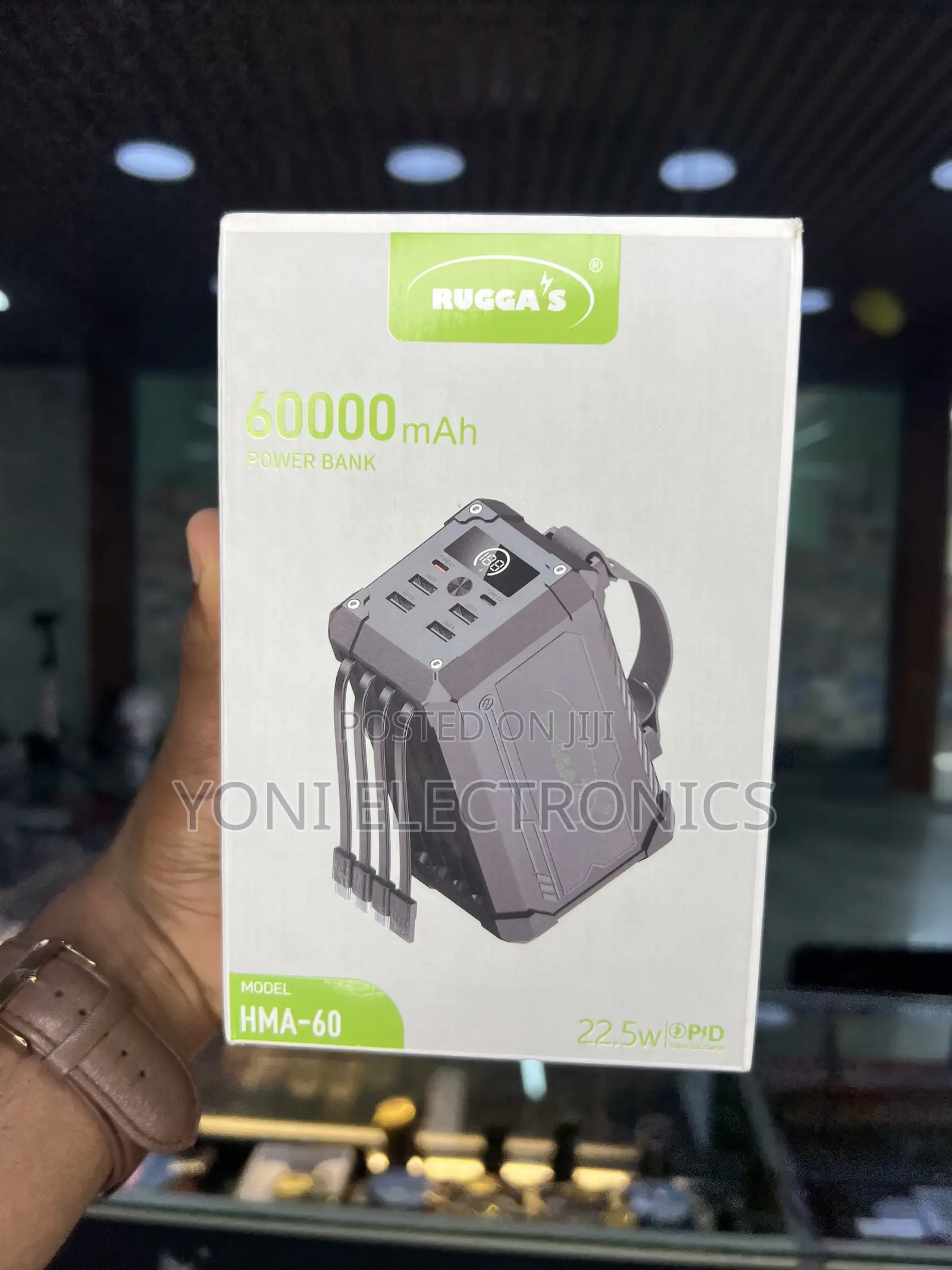 Rugga’s 60,000mAh Heavy-Duty Power Bank (HMA-60)