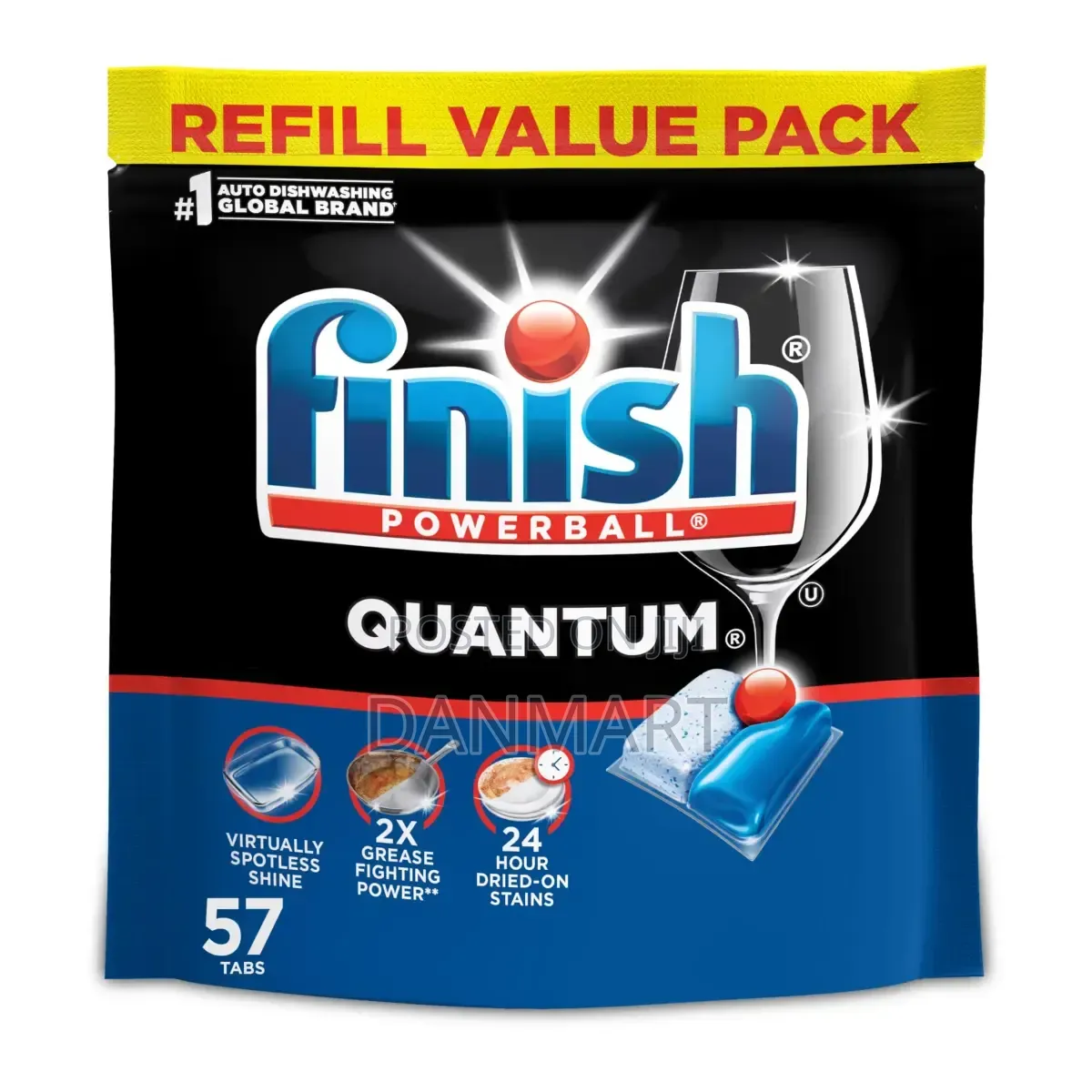 Finish Quantum Powerball Dishwasher Tab