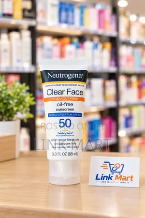 Neutrogena Clear Face Oil-Free Sunscreen SPF 50