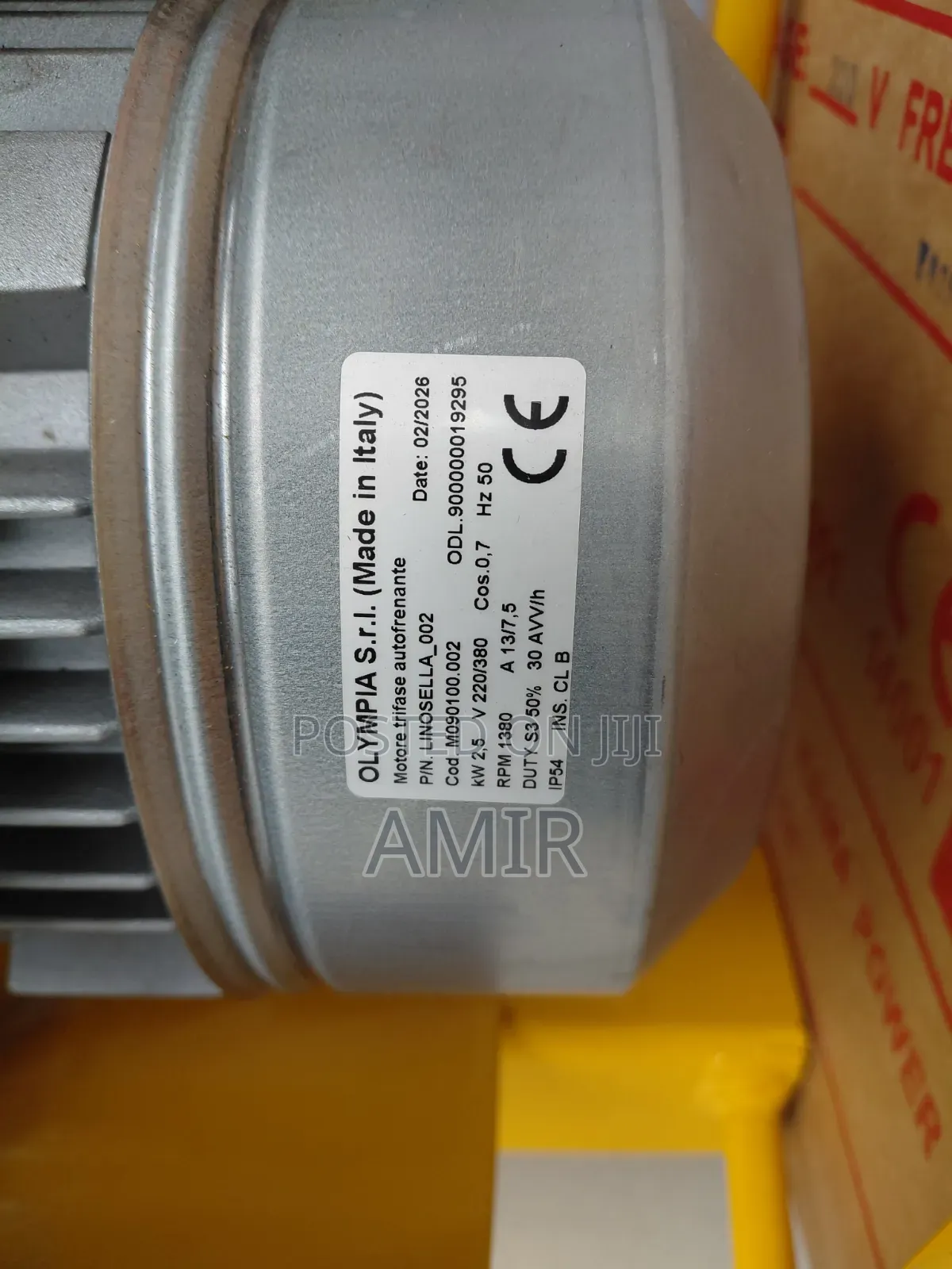 1Ton Electric Winch (3-Phase, 2.5 kW) Original Italian LINOSELLA