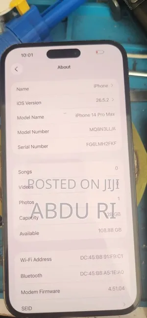 Apple iPhone 14 Pro Max 128 GB Black