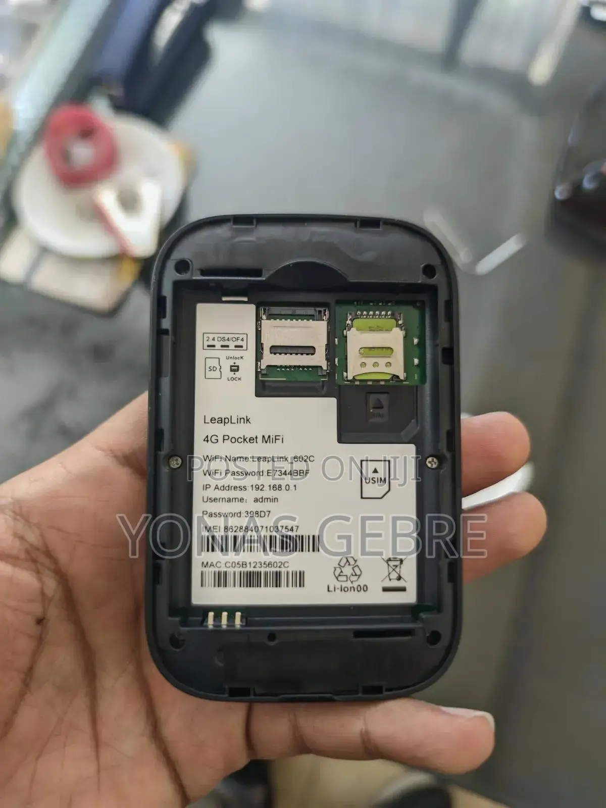 Portable Router (MiFi)