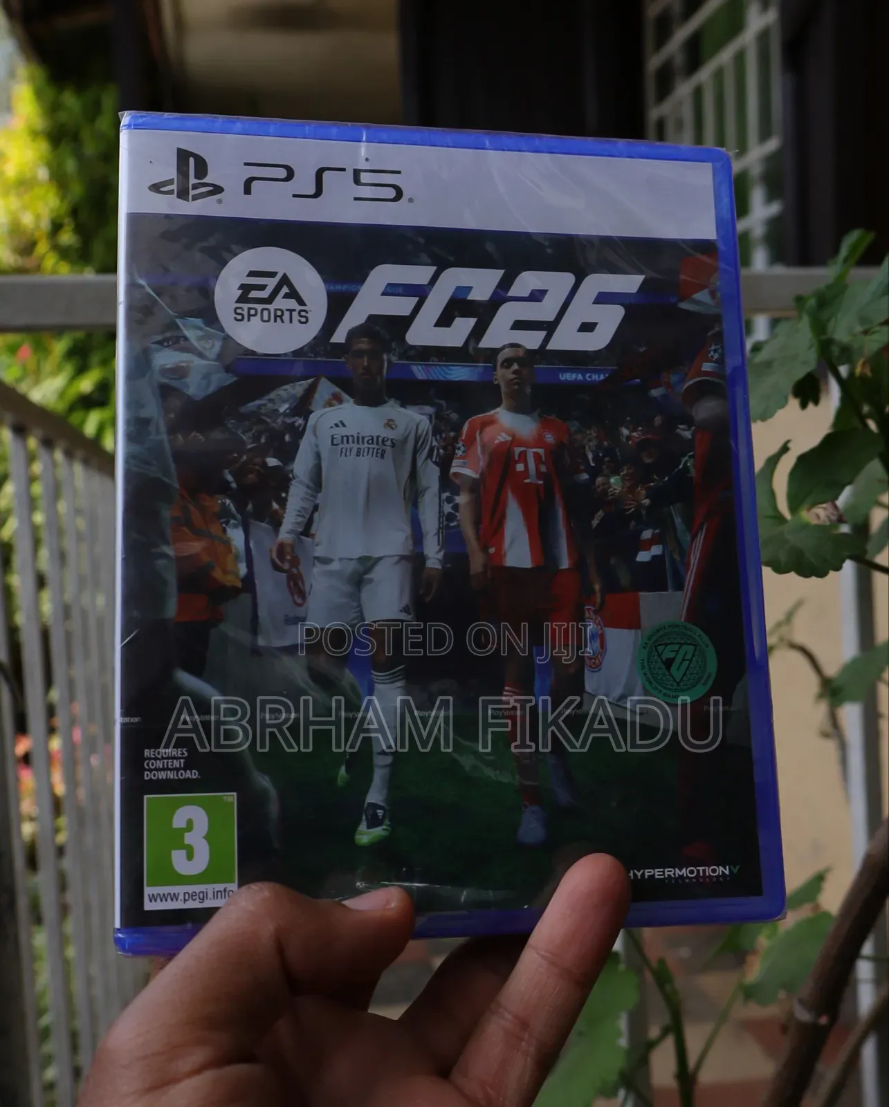 Ps5 FC26 2026 CD Game