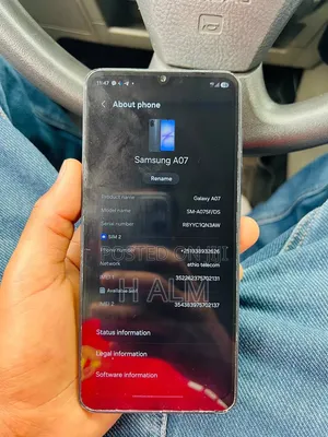 Samsung Galaxy A07 4G 128 GB Black