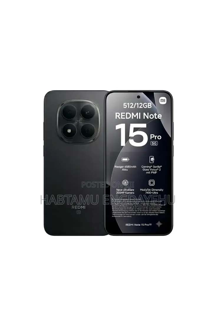 New Xiaomi Redmi Note 15 Pro+ 512 GB Red