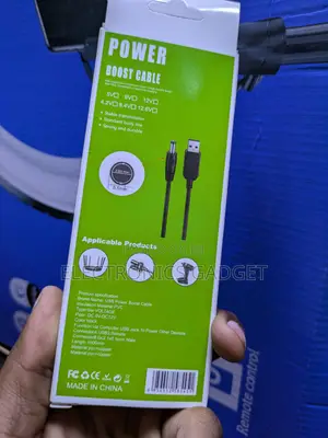 USB Power Boost Cable | 5V / 9V / 12V