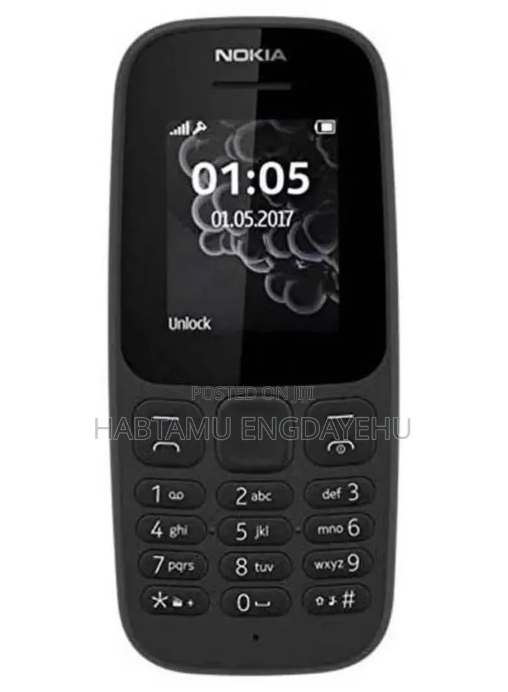 New Nokia 105 Black