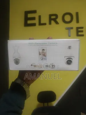 WiFi Panorama Bulb Security Camera