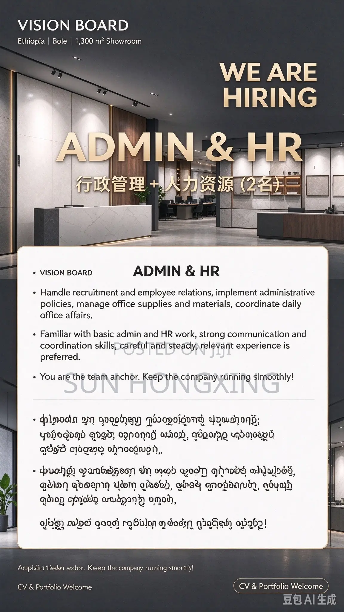 Admin & HR