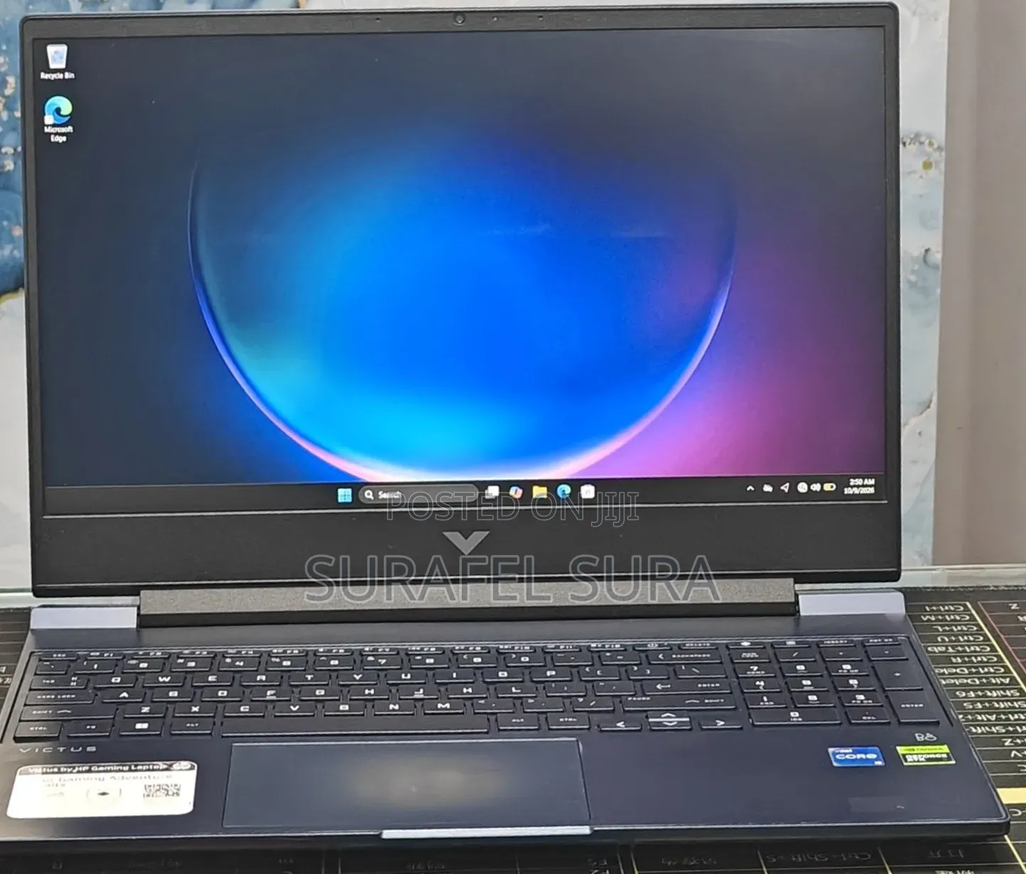 New Laptop HP Victus 15 16GB Intel Core i5 SSD 512GB
