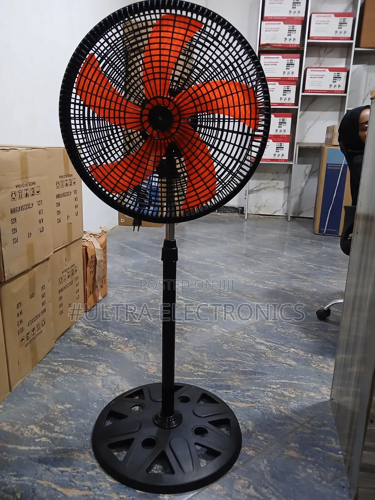 Powerful Industrial Standing Fan Strong Airflow
