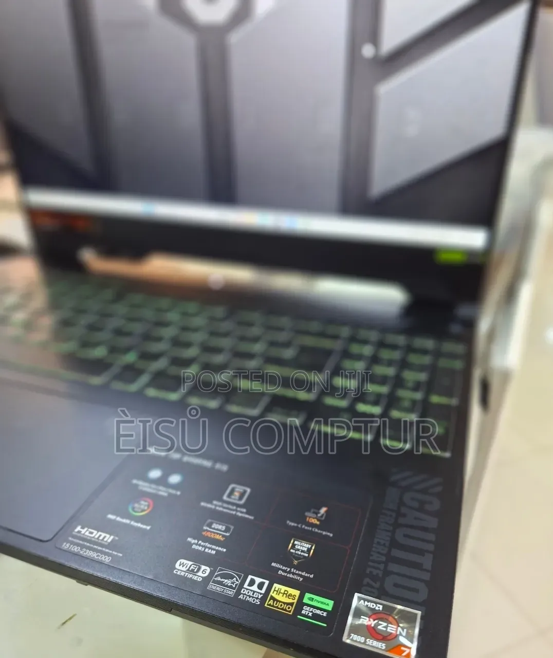 New Laptop Asus ROG Strix G15 16GB AMD Ryzen 7 SSD 512GB