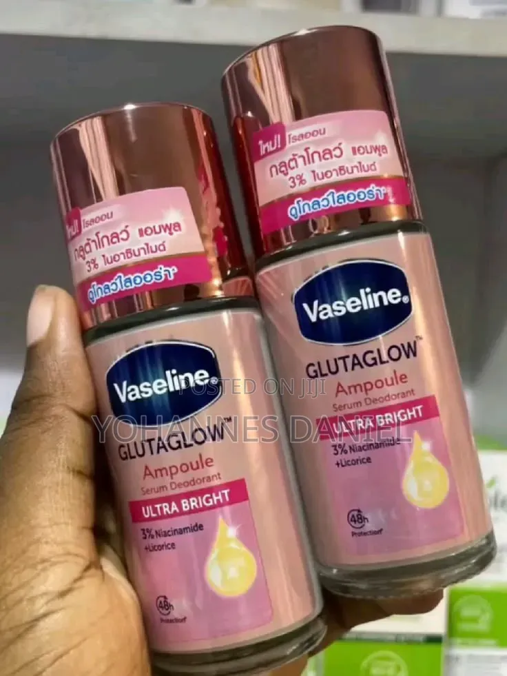 Vaseline GlutaGlow Deodorant – 3% Niacinamide + Licorice