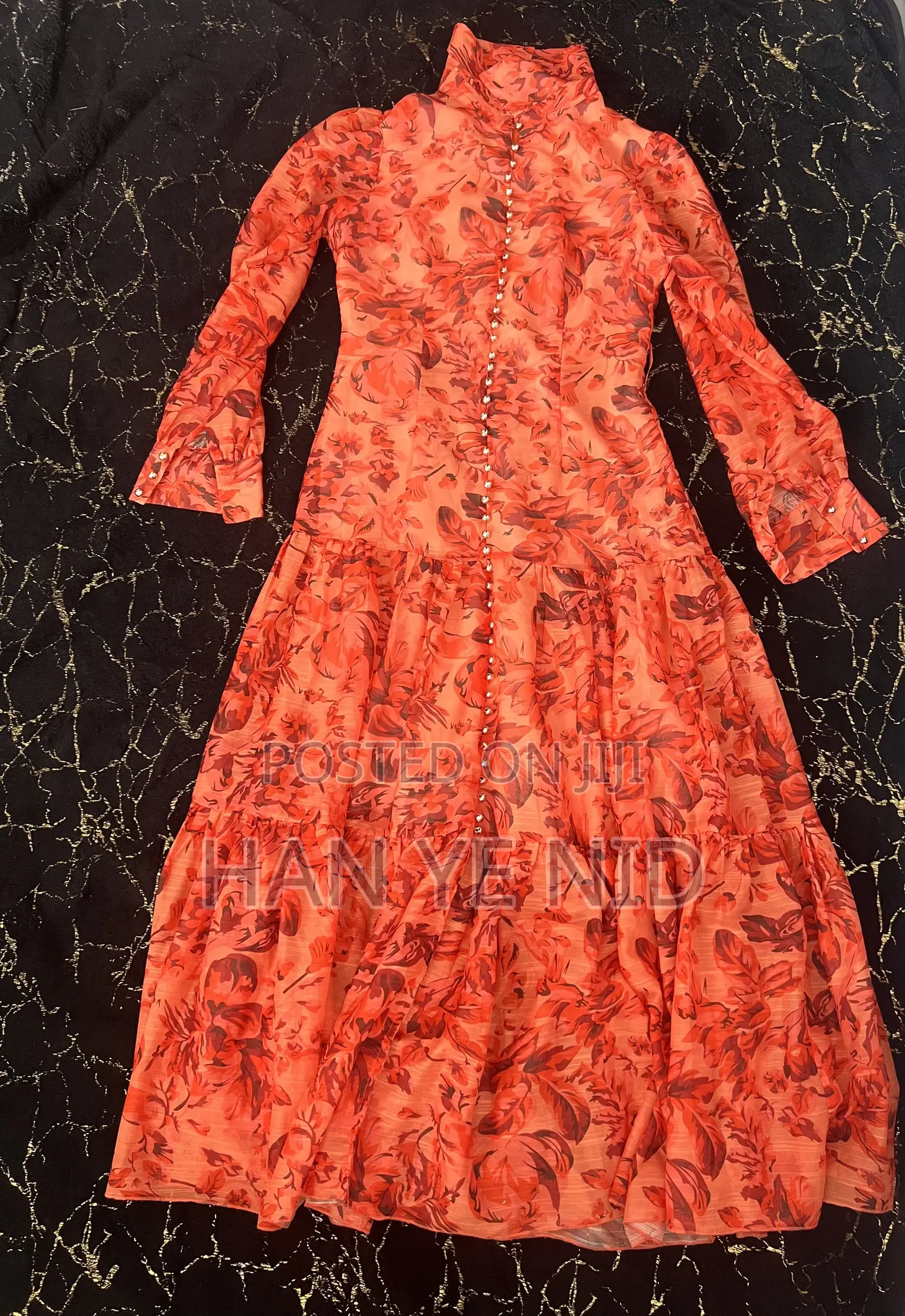 New Floral Maxi Dress for Sale! ቀሚስ