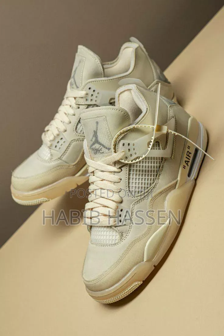Air Jordan 4 SP WMNS “Off -White-Sail” Shoes