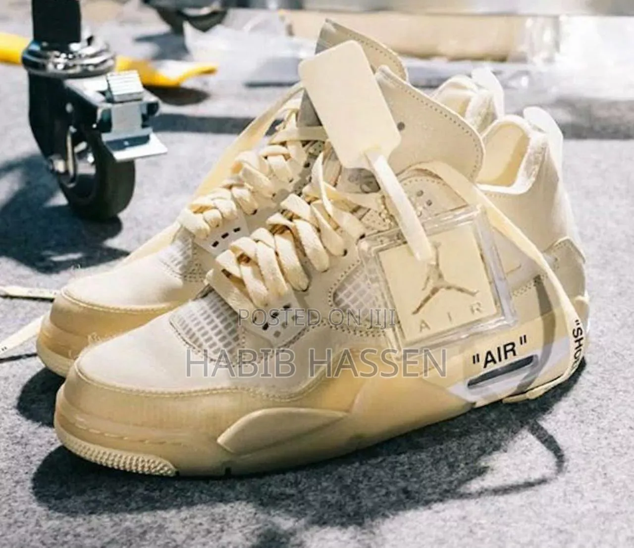 Air Jordan 4 SP WMNS “Off -White-Sail” Shoes