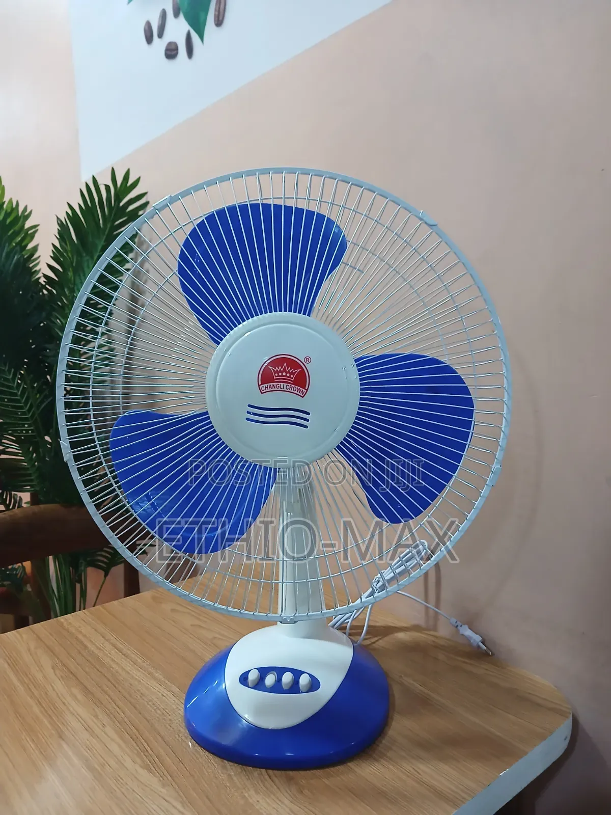 CHANG LI CROWN 16" DESK & TABLE FAN – Stay Cool, Stay Comfortable