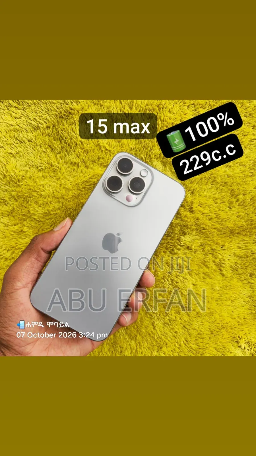 Apple iPhone 15 Pro Max 256 GB Silver