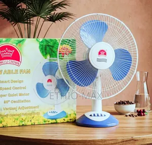 CHANGLI CROWN 16" DESK & TABLE FAN – Fresh Air, Everyday Comfort!