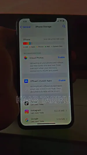 Apple iPhone X 64 GB Black