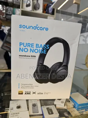 Anker Soundcore Q20i Wireless Hybrid Active Noise-Cancelling Over-Ear