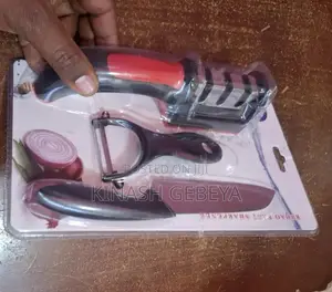 3pcs Knife Sharpener and Peeler Set