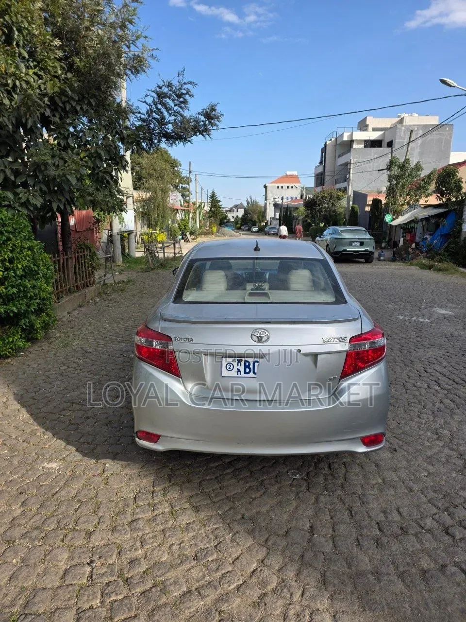 Toyota Yaris 2014 Silver