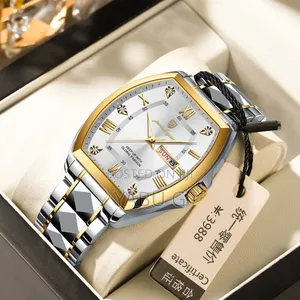 POEDAGAR Quartz Watch - Elegant Men's Luxury Timepiece
