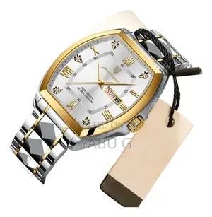 POEDAGAR Quartz Watch - Elegant Men's Luxury Timepiece