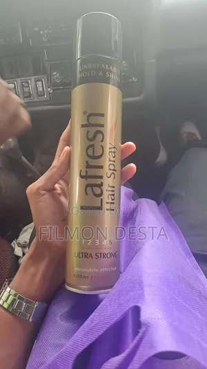 Lafresh Hair Spray Ultra Strong" Hold Rating