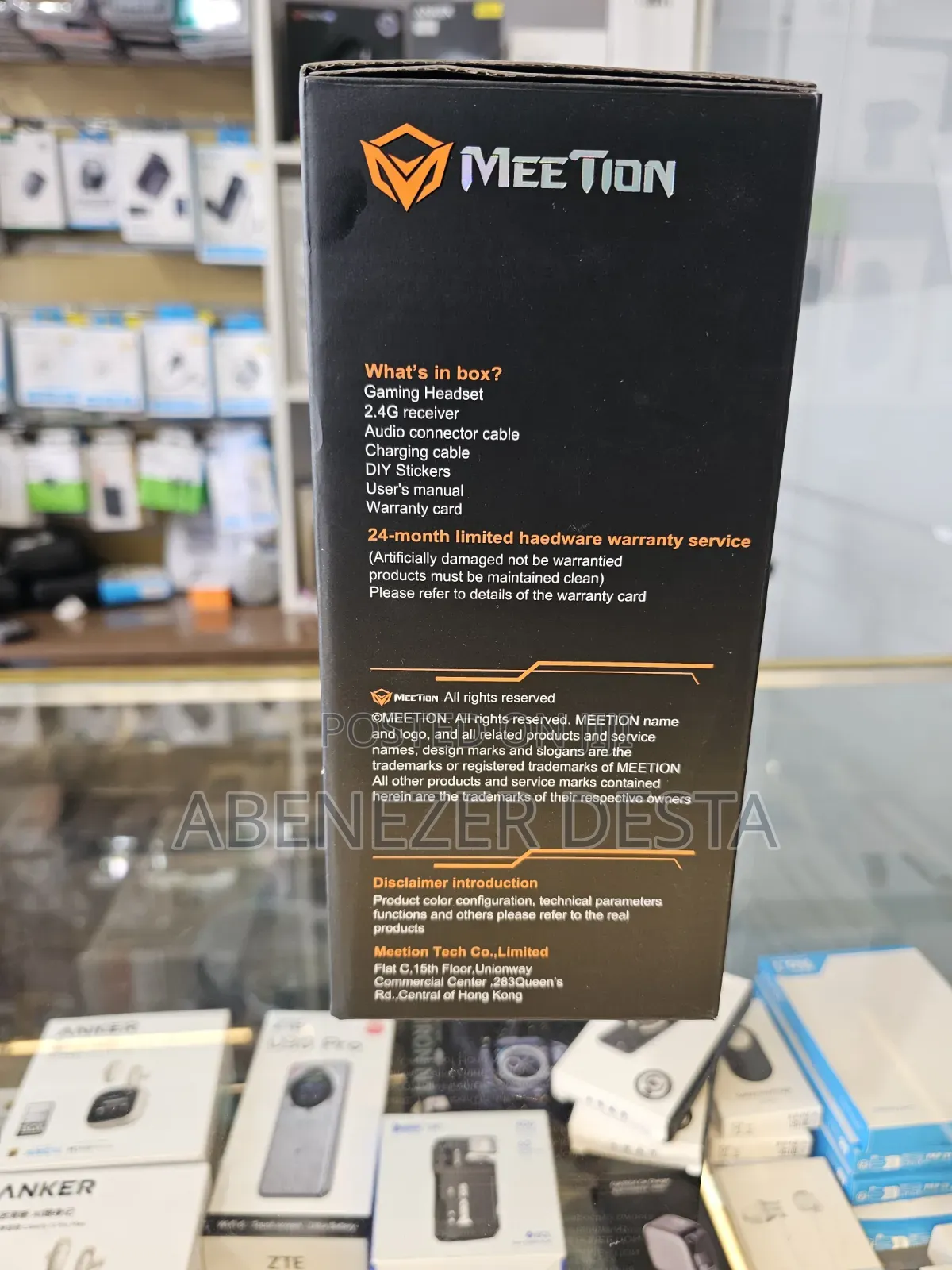 Meetion BTH015, a Stereo Tri-Mode Wireless Gaming Headset.