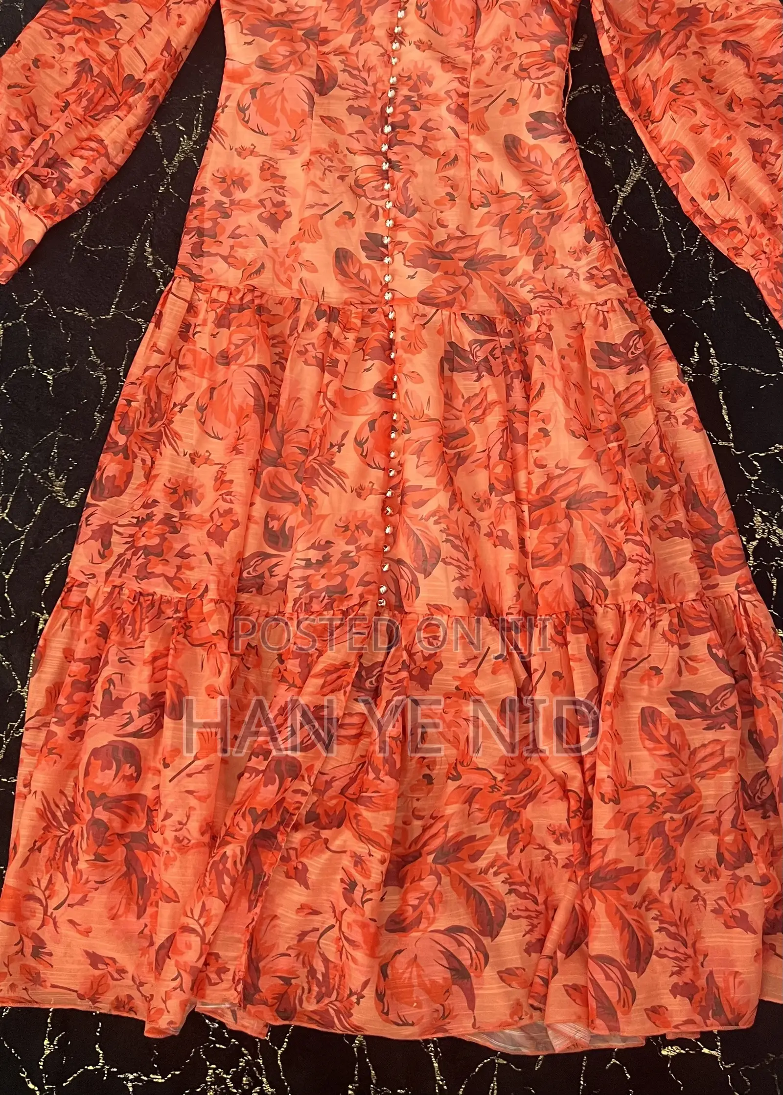 New Floral Maxi Dress for Sale! ቀሚስ