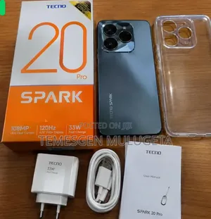 Tecno Spark 20 128 GB Black