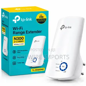 TP-Link TL-WA850RE N300 Wi-Fi Range Extender – 300 Mbps, 2.4 GHz