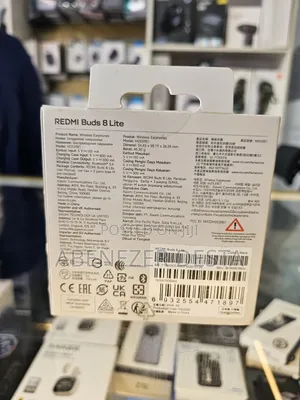 Xiaomi Redmi Buds 8 Lite True Wireless Earbuds In Black.