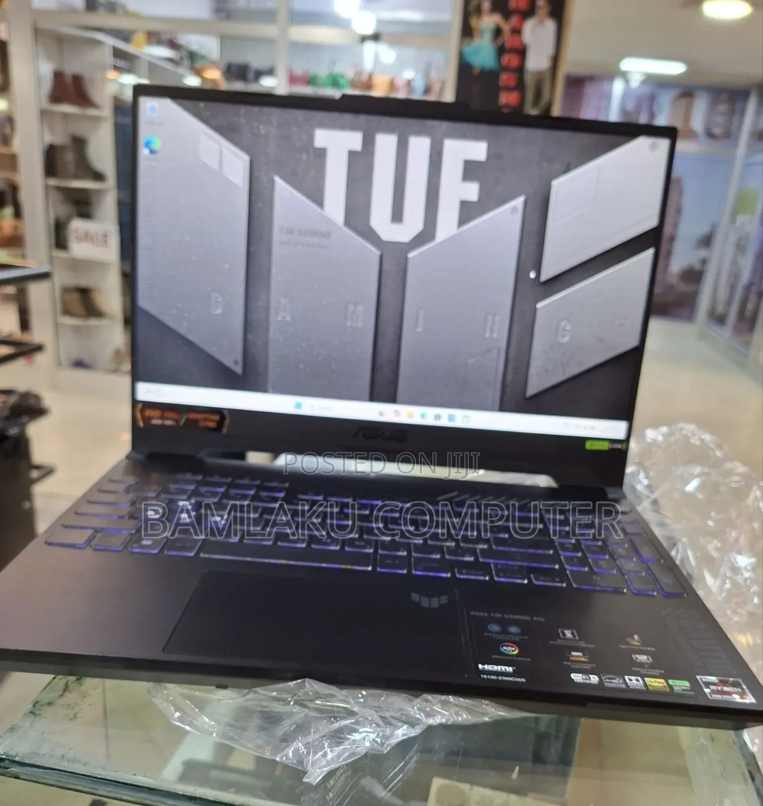 New Laptop Asus TUF Gaming A15 16GB AMD Ryzen 7 SSD 512GB