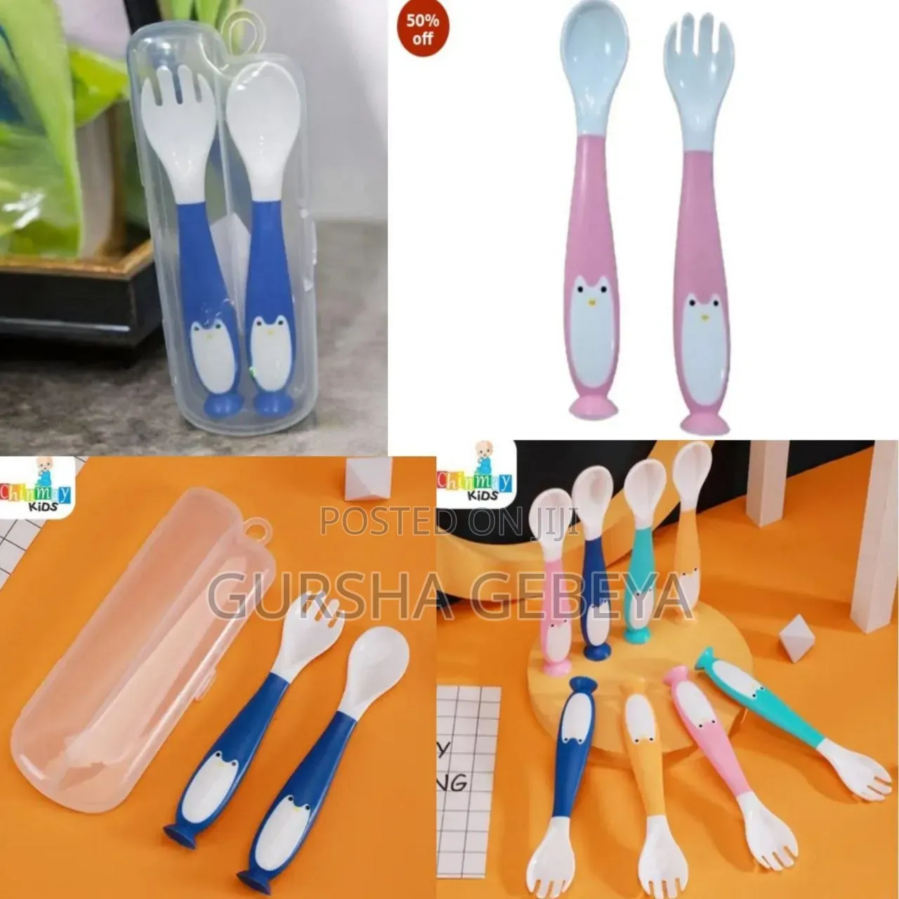 2 Pic Baby Spoon Training Feeding