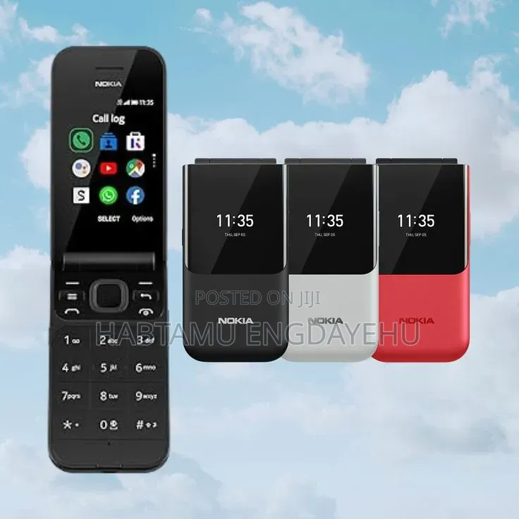 New Nokia 2720 Flip 512 GB Black