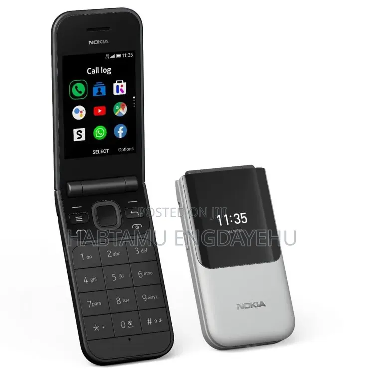 New Nokia 2720 Flip 512 GB Black