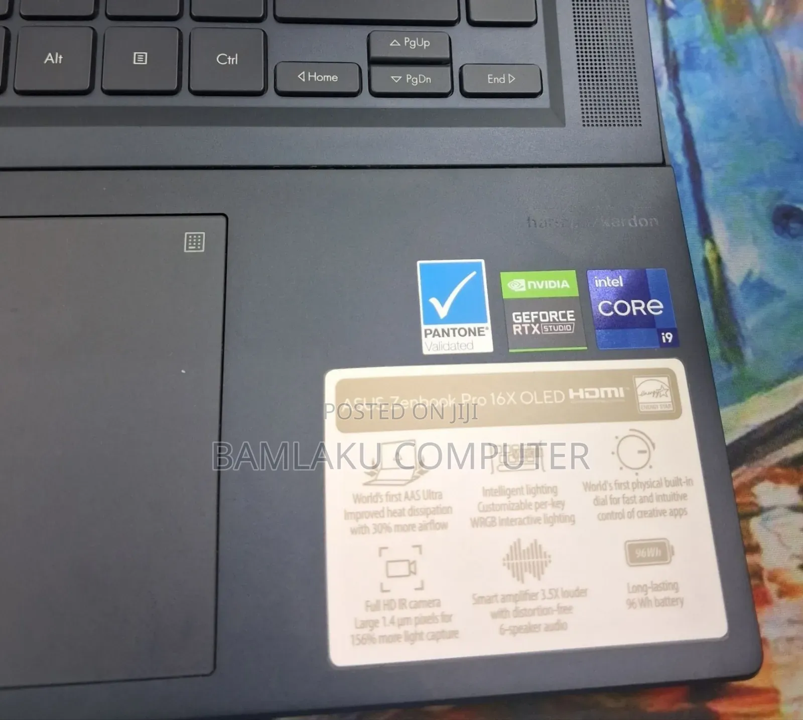 New Laptop Asus Zenbook Pro 16X OLED 32GB Intel Core i9 SSD 1T