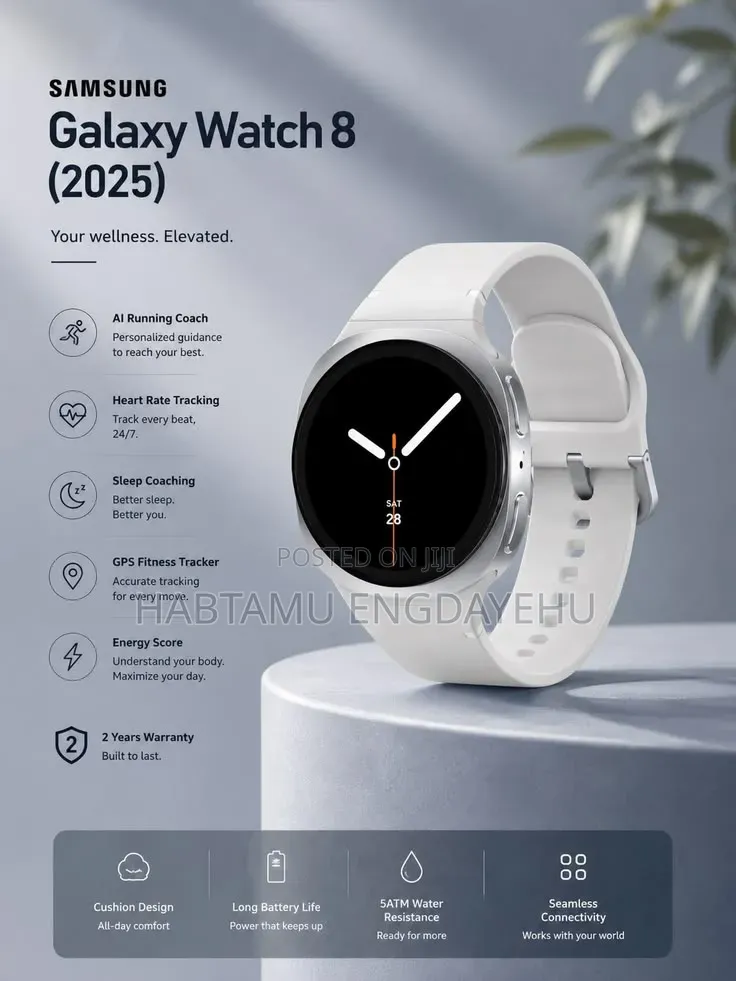  Samsung Galaxy Watch8 — Smarter Every Day! 