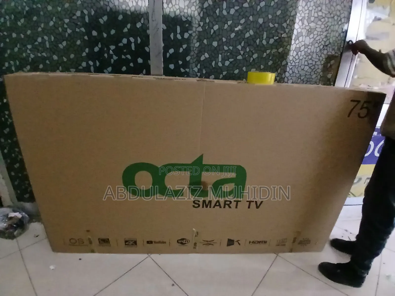 Octa 75 Inche Double Scrin Smart TV
