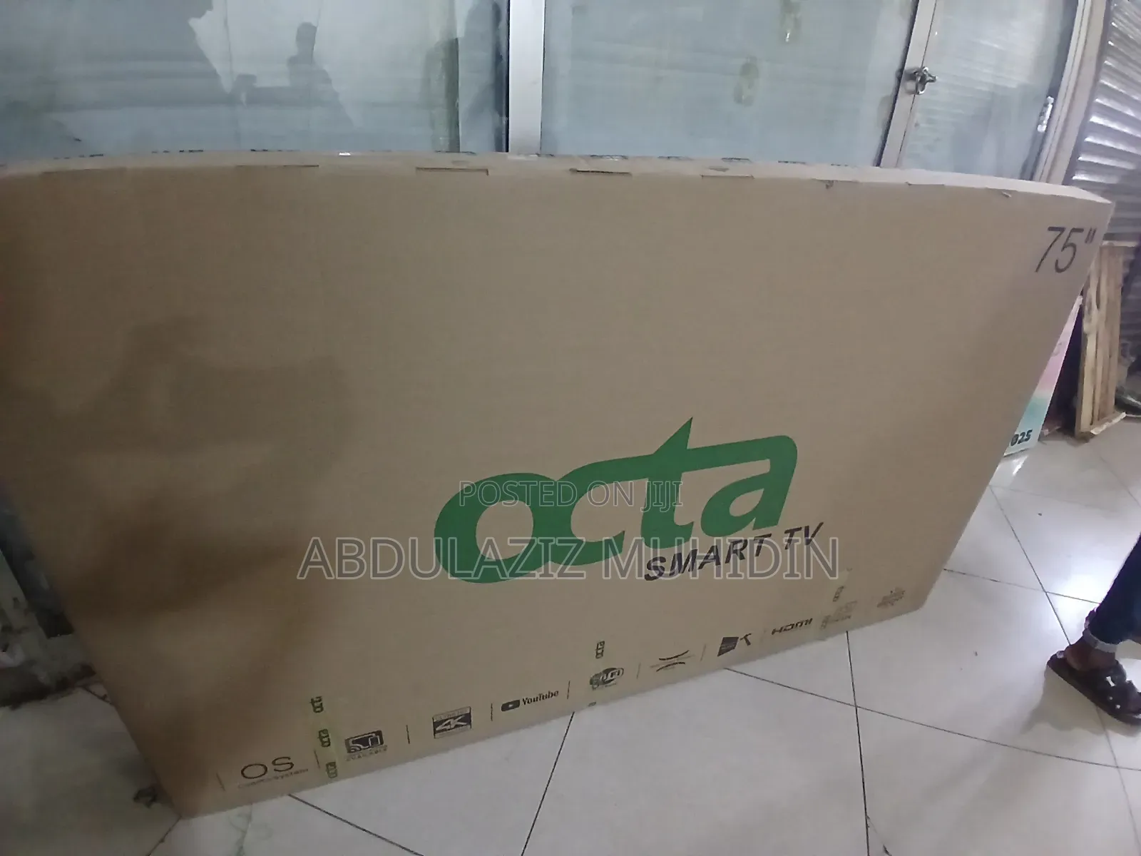 Octa 75 Inche Double Scrin Smart TV