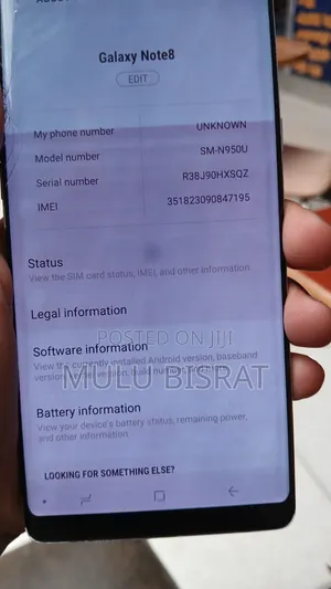 Samsung Galaxy Note 8 64 GB Blue